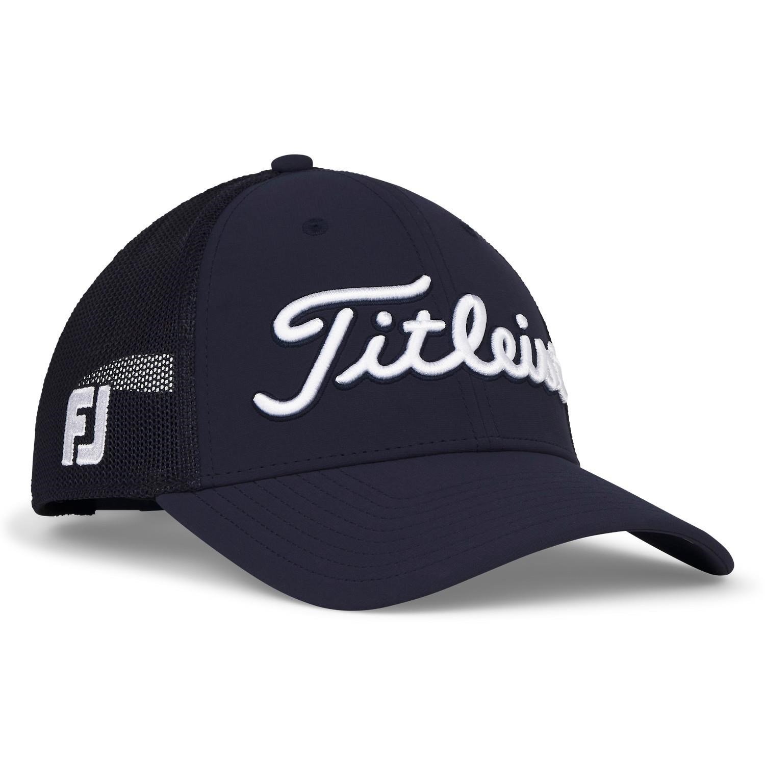 Titleist Tour Mesh heren pet, navy/wit