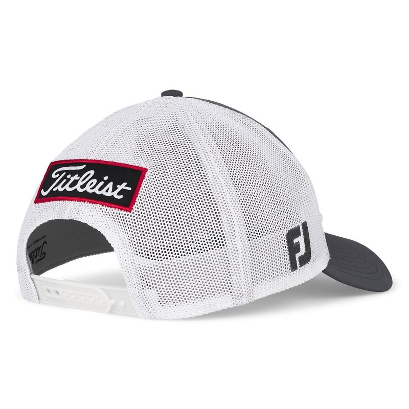 Titleist Tour Mesh heren pet, charcoal/white