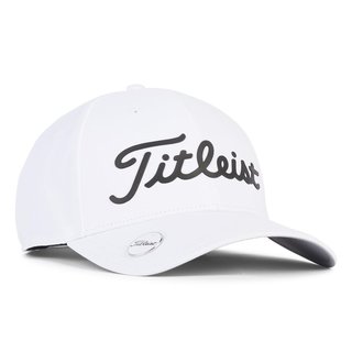 Titleist Players Performance Ball Marker heren cap, wit/zwart