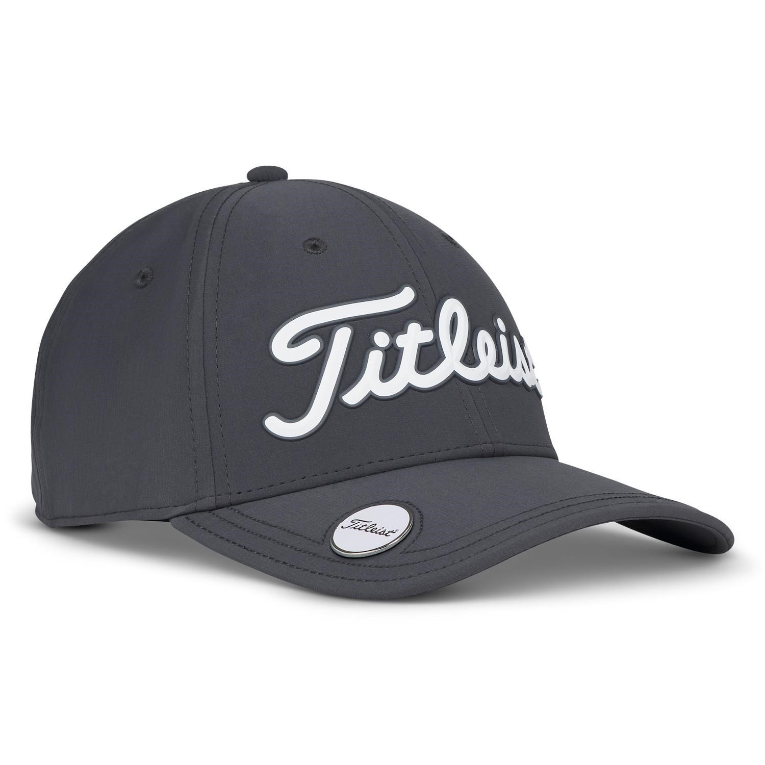 Titleist Players Performance Ball Marker heren pet, charcoal/white
