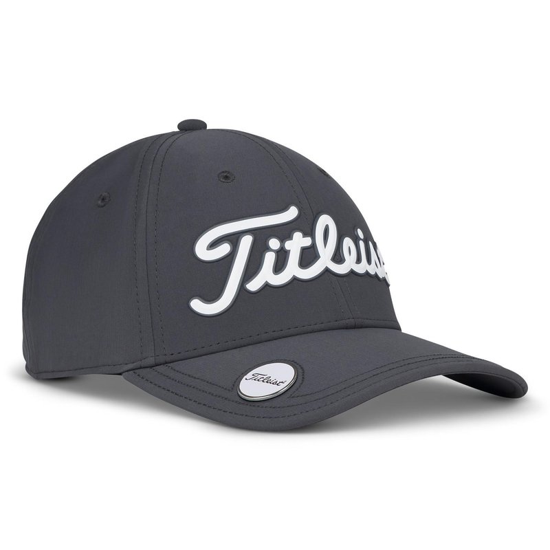 Titleist Players Performance Ball Marker heren pet, charcoal/white
