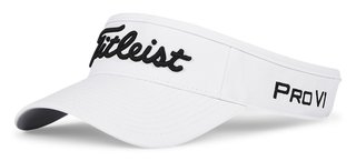 Titleist Tour Performance heren vizier, wit/zwart