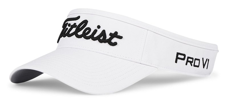 Titleist Tour Performance heren vizier, wit/zwart