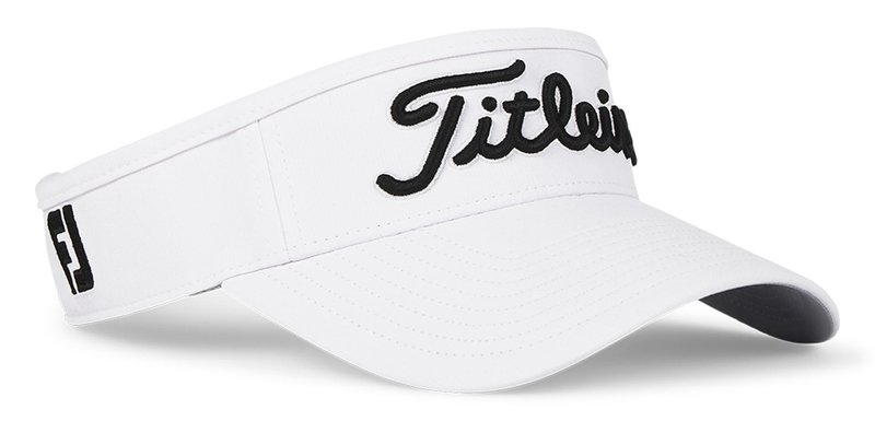 Titleist Tour Performance heren vizier, wit/zwart
