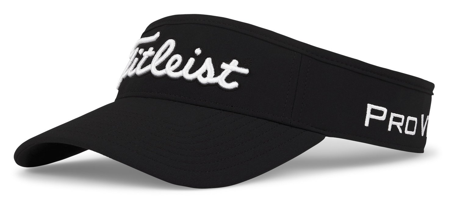 Titleist Tour Performance heren vizier, zwart/wit