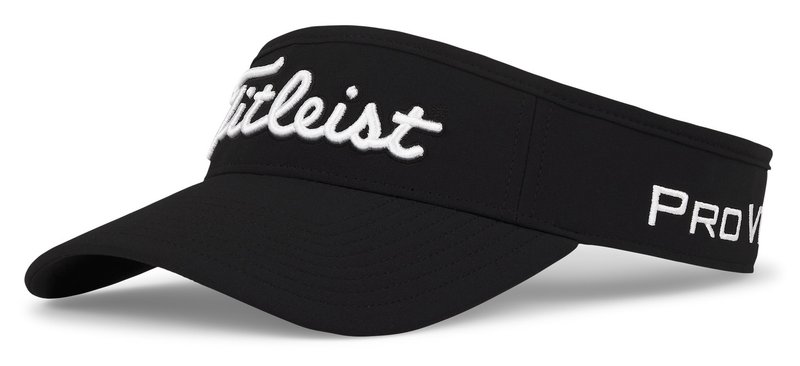 Titleist Tour Performance heren vizier, zwart/wit
