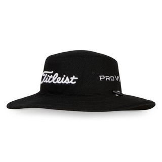 Titleist Tour Aussie heren bucket hat, zwart/wit
