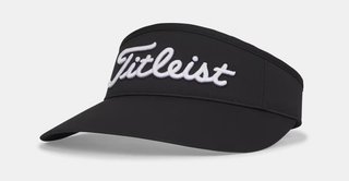 Titleist Sundrop dames visor, zwart/wit