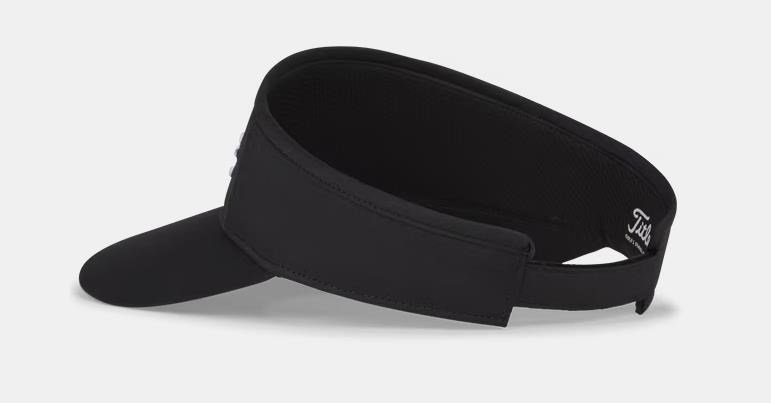Titleist Sundrop dames visor, zwart/wit
