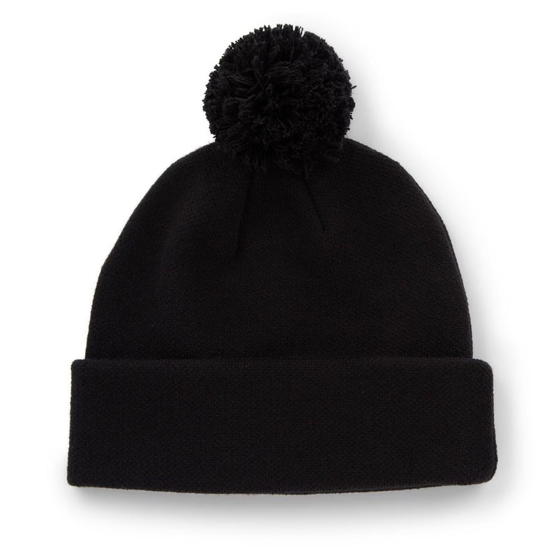 Titleist Boardwalk Pom Pom wintermuts, zwart