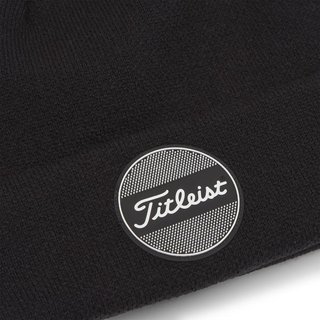Titleist Boardwalk Pom Pom wintermuts, zwart