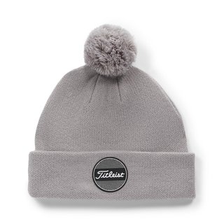 Titleist Boardwalk Pom Pom heren wintermuts, grijs