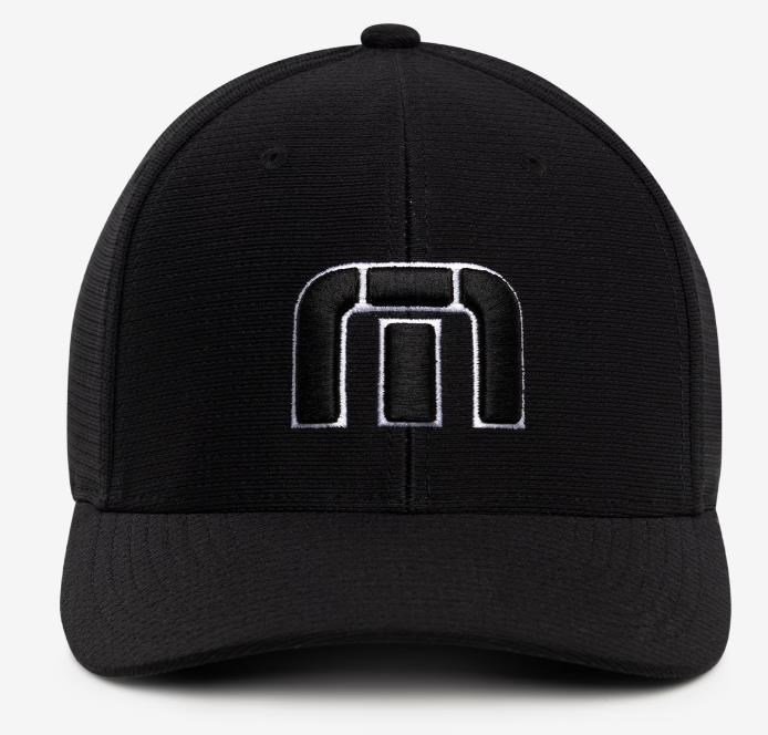 Travis Mathew B-Bahamas Fitted heren pet, zwart