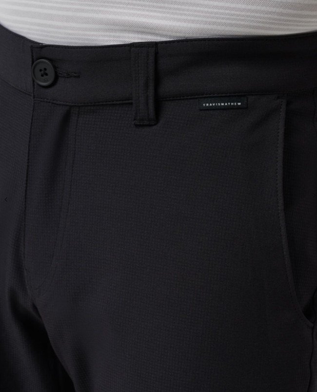 Travis Mathew Wanderlust Short 9in heren short, zwart