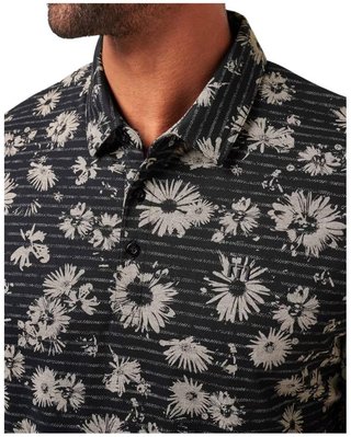 Travis Mathew Shaved Grove heren polo, zwart