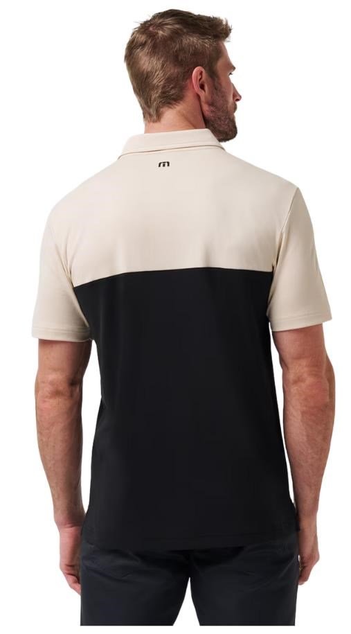 Travis Mathew Hang Glide heren polo, italian sand