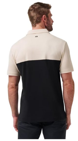 Travis Mathew Hang Glide heren polo, italian sand