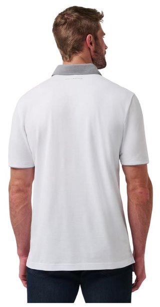 Travis Mathew Reservation Number heren polo, wit