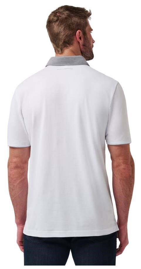 Travis Mathew Reservation Number heren polo, wit