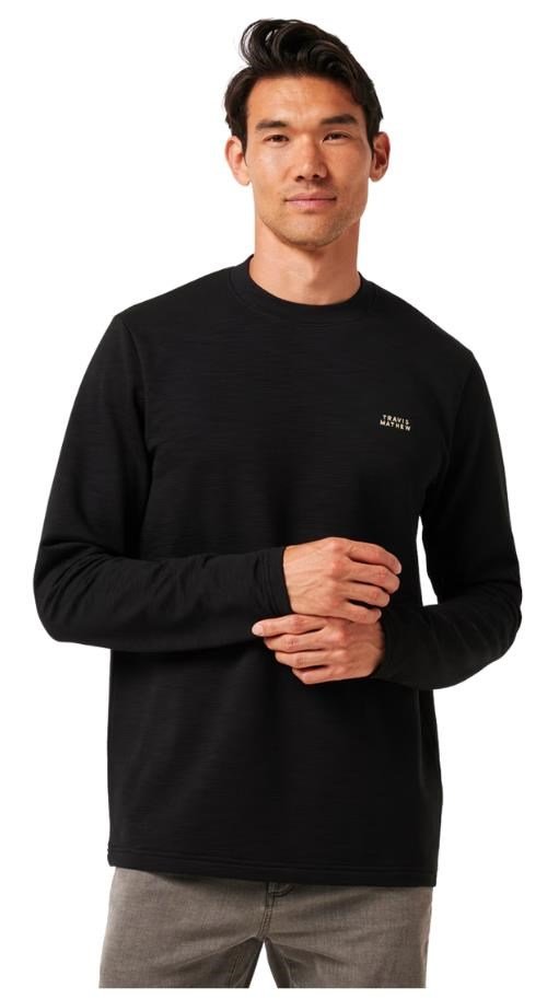 Travis Mathew Man About Town heren sweatshirt, zwart