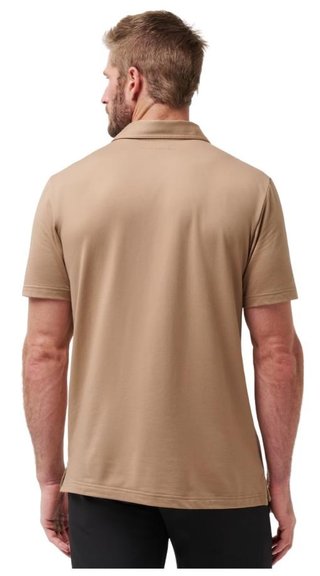 Travis Mathew Featherweight heren polo, portabella