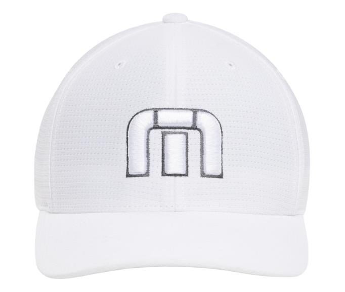 Travis Mathew B-Bahamas Fitted heren pet, wit