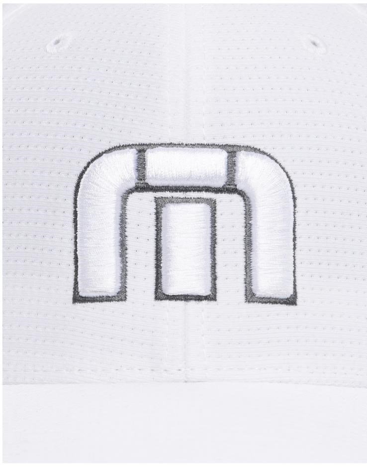 Travis Mathew B-Bahamas Fitted heren pet, wit