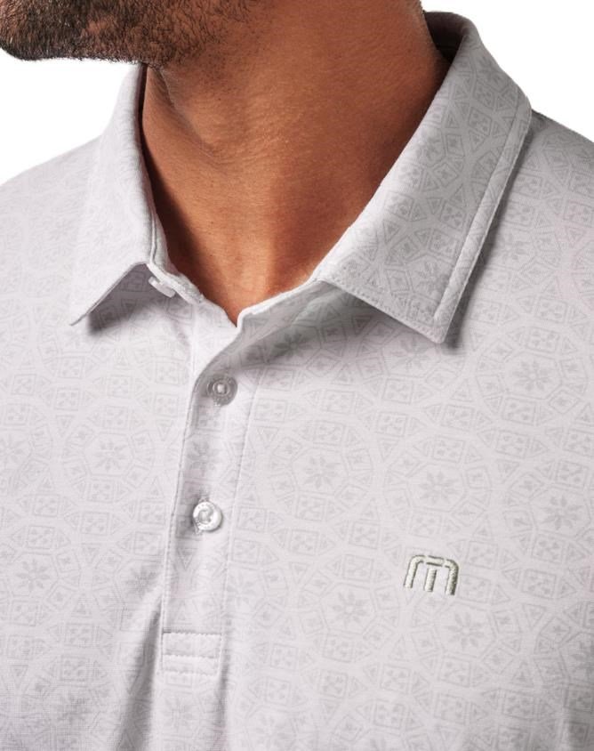 Travis Mathew Free Passage heren polo, wit