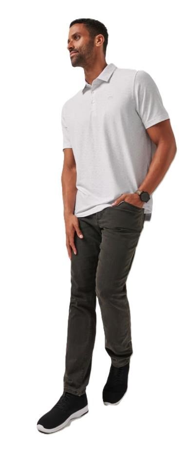 Travis Mathew Free Passage heren polo, wit