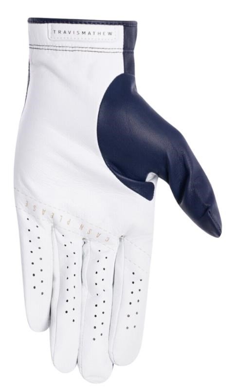 Travis Mathew Between The Lines 2.0 heren golfhandschoen, blauw