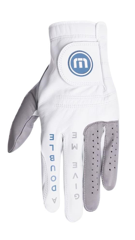 Travis Mathew Double Me 2.0 heren golfhandschoen, wit