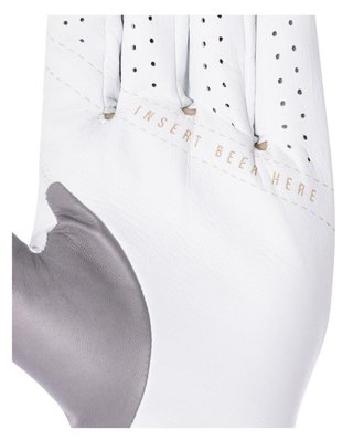 Travis Mathew Double Me 2.0 heren golfhandschoen, wit
