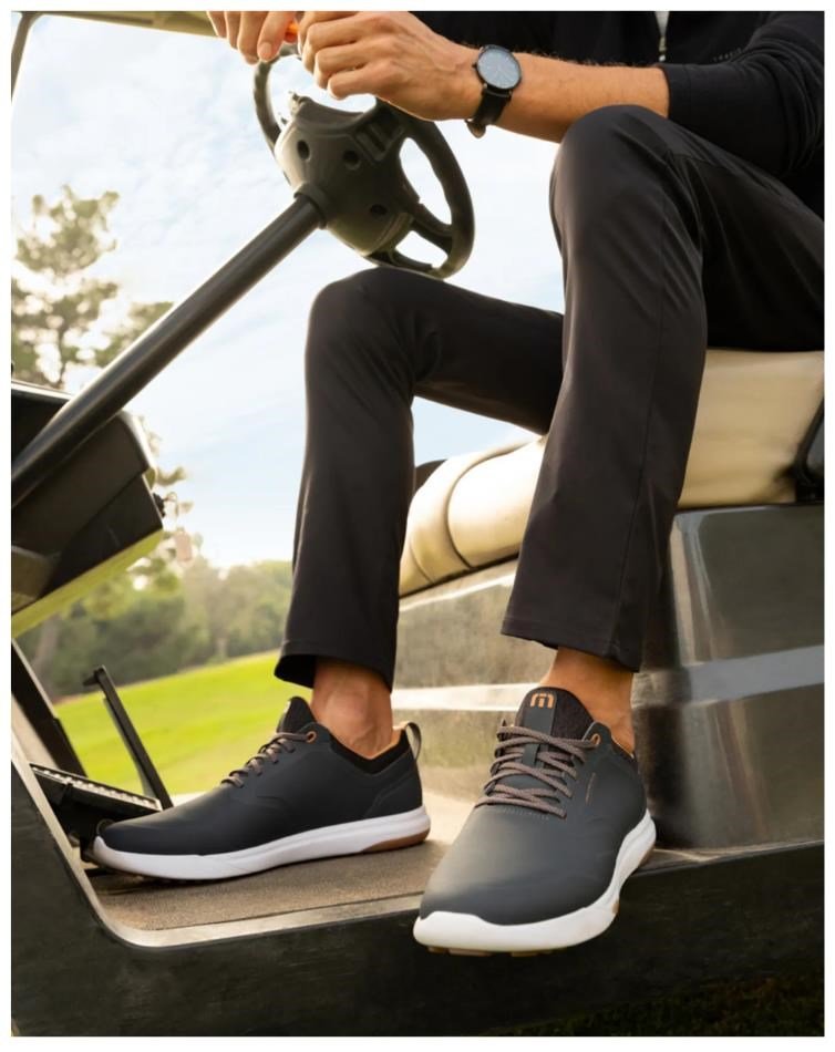 Travis Mathew The Daily Pro Plus heren golfschoenen, zwart
