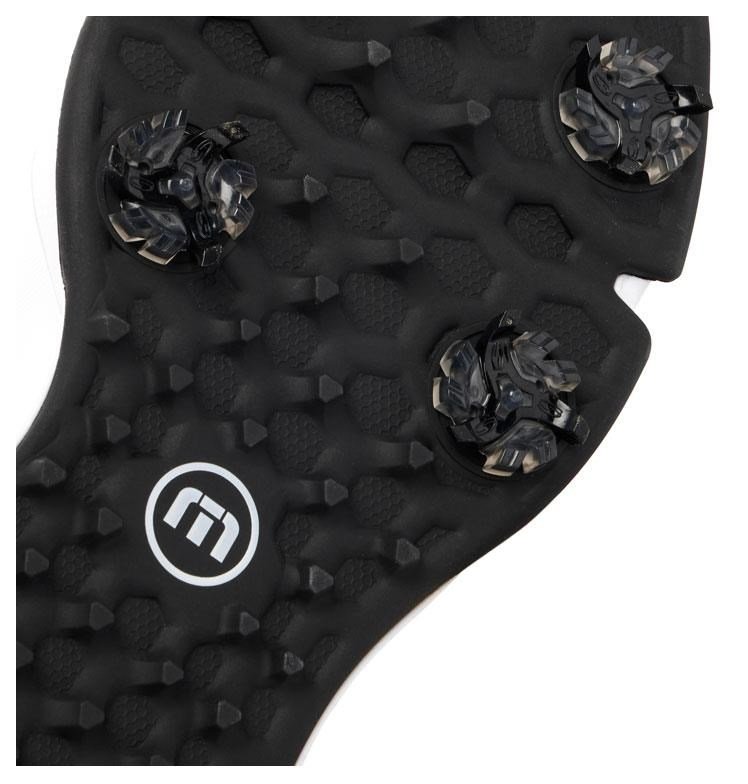 Travis Mathew The Ringer II heren golfschoenen, wit
