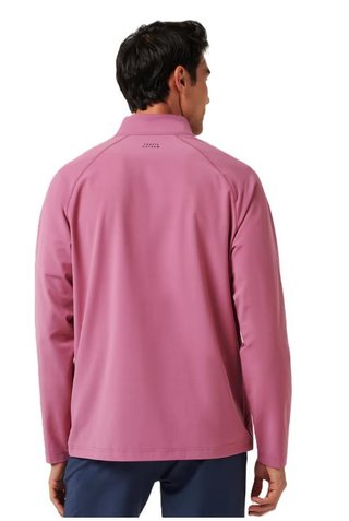Travis Mathew Air Tram Quarter Zip heren hoodie, rose wine