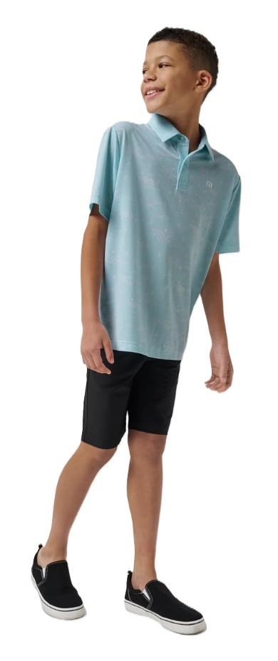 Travis Mathew TROPICAL ROAD junior polo, cory blue