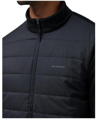 Travis Mathew Point of Sail Full Zip heren jack, zwart