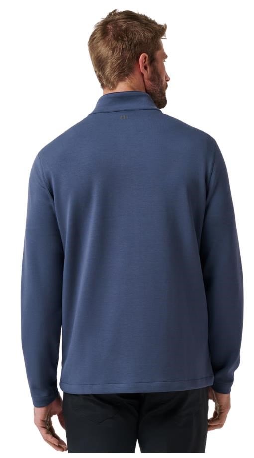Travis Mathew Point of Sail Full-Zip heren jack, mood indigo