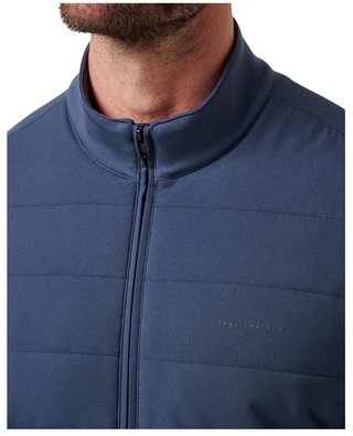 Travis Mathew Point of Sail Full-Zip heren jack, mood indigo