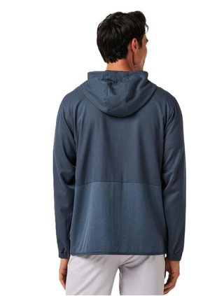 Travis Mathew Deepspace Full Zip heren hoodie, mood indigo/vintage indigo