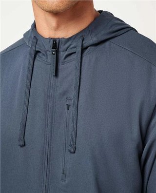 Travis Mathew Deepspace Full Zip heren hoodie, mood indigo/vintage indigo