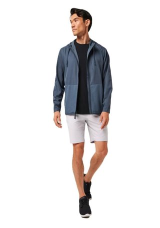 Travis Mathew Deepspace Full Zip heren hoodie, mood indigo/vintage indigo