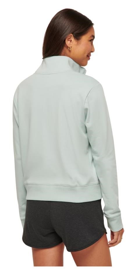 Travis Mathew Cloud Fleece Half-Zip dames sweatshirt, ether