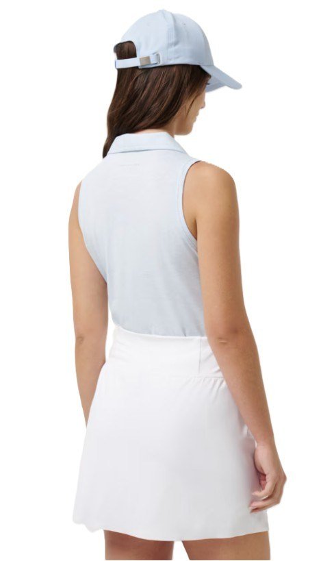 Travis Mathew Featherweight Active 2.0 Sleeveless dames polo, heather kentucky blue