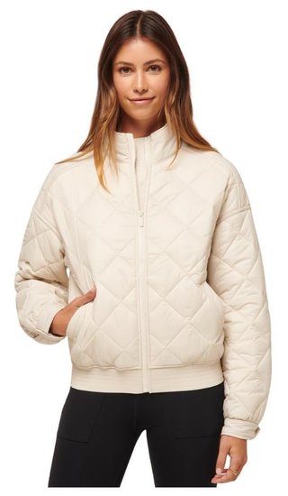 Travis Mathew Lights at Night Quilted dames jack, pumice stone