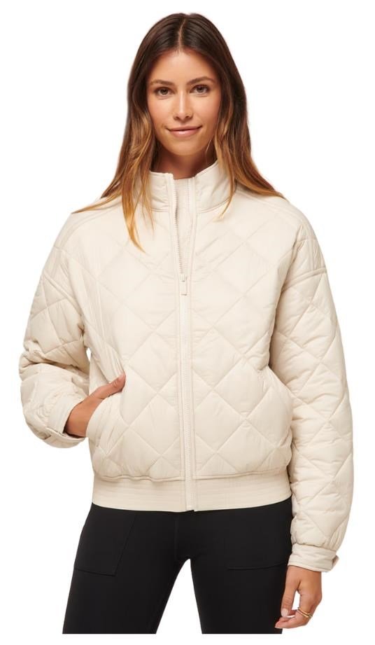 Travis Mathew Lights at Night Quilted dames jack, pumice stone