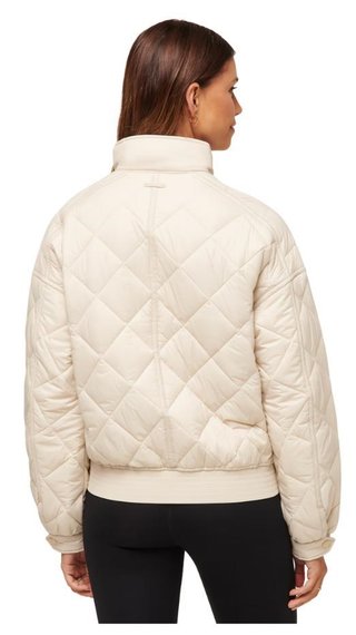 Travis Mathew Lights at Night Quilted dames jack, pumice stone