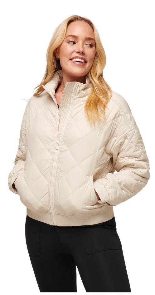 Travis Mathew Lights at Night Quilted dames jack, pumice stone