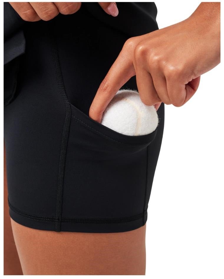 Travis Mathew Game Set Match Moveknit dames skort, zwart