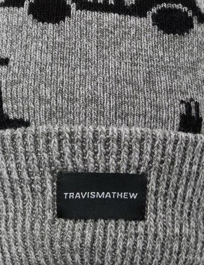 Travis Mathew Mapes heren muts, heather grey